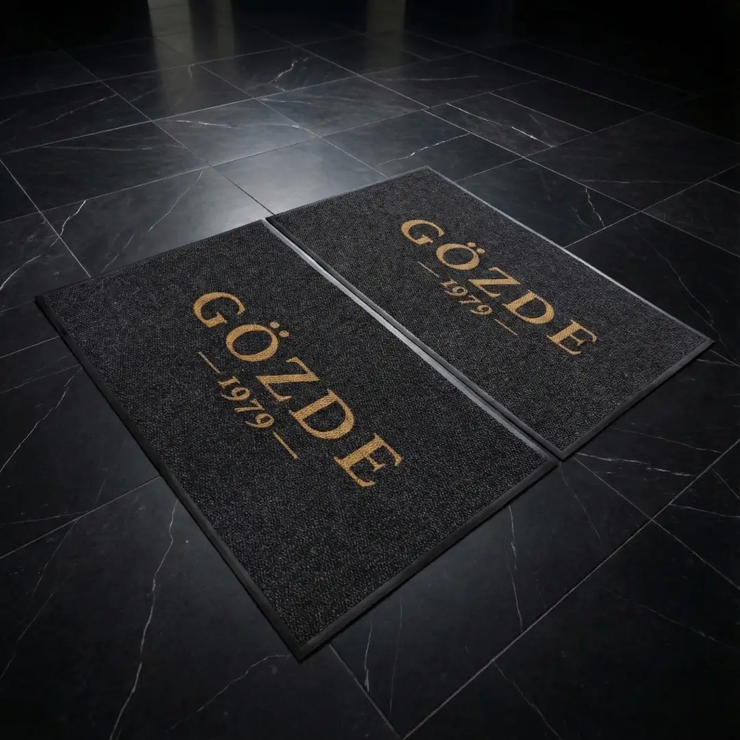Gözde Pastanesi Fırın Ve Pastane Logolu Paspas Seti 100 x 150 cm (2 adet)