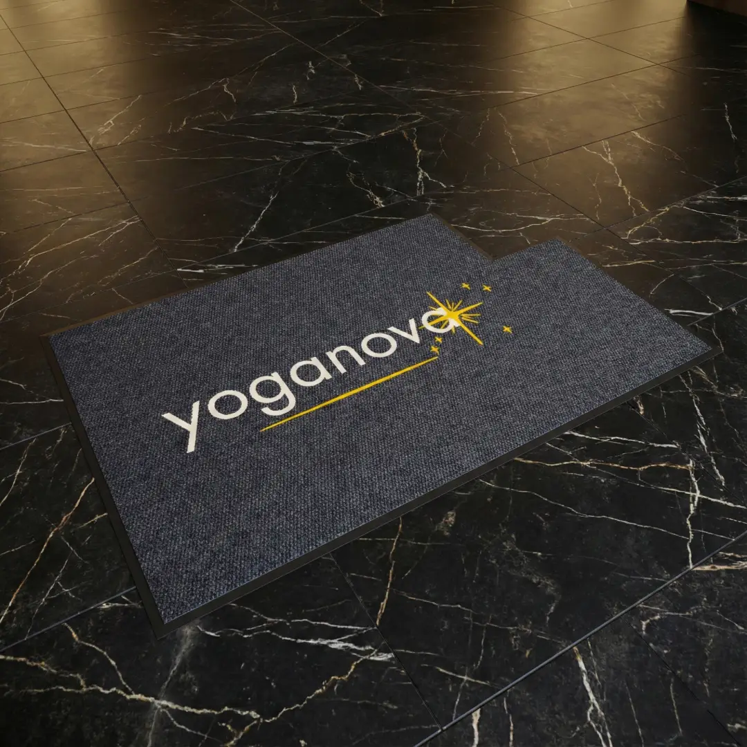 Yoganova Pilates Salonu Logolu Paspas 108 x 175 cm