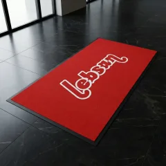 Lebsan ofis logolu paspas örneği 100 x 200 cm (2 adet)