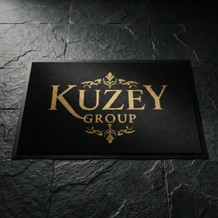 Kuzey Group Emlak Ve İnşaat Ofisi Logolu Paspas 60 x 90 cm
