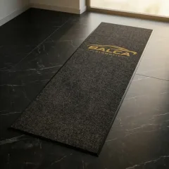 Balca Otomotiv oto galeri logolu paspas örneği 100 x 300 cm