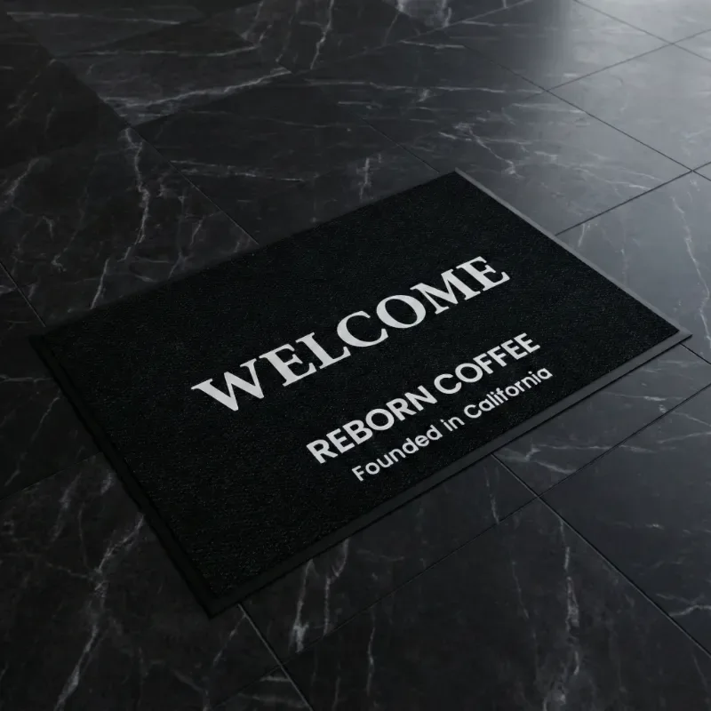 Premium Kafe Logolu Paspas | Reborn Coffee 80x120
