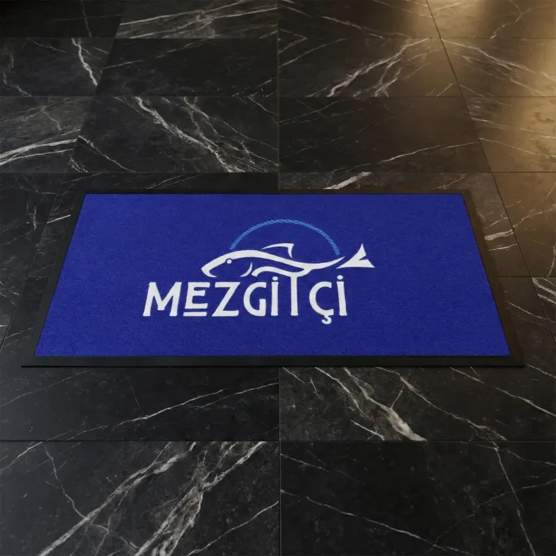 Balıkçı Logolu Paspas: Mezgitçi 60x120