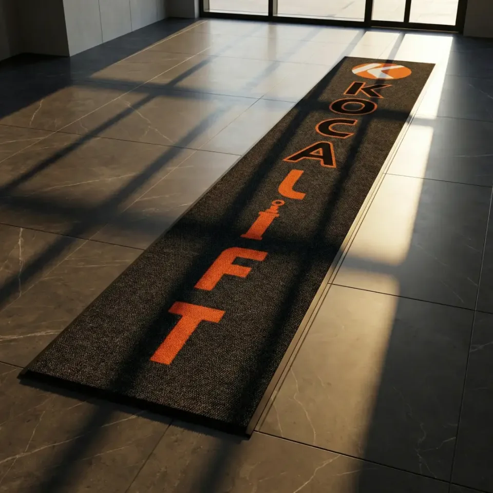 Kocalift ofis logolu paspas örneği 100 x 500 cm