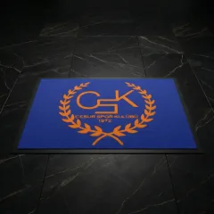 Cesur Spor Kulübü spor salonu logolu paspas örneği 50 x 70 cm