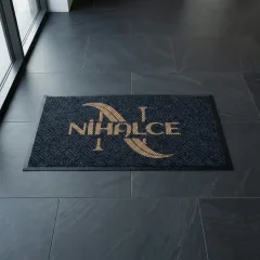 Nihalce butik logolu paspas örneği 50 x 90 cm