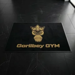 Gorilbey GYM spor salonu logolu paspas örneği 100 x 150 cm