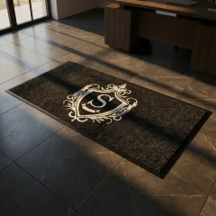 Volkan Sezer ofis logolu paspas örneği 60 x 120 cm