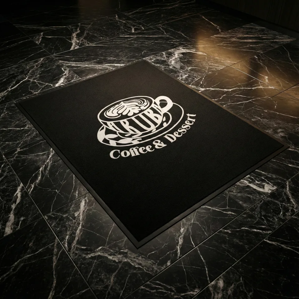 Logo Baskılı Paspas | Aruba Coffee & Dessert 120x150