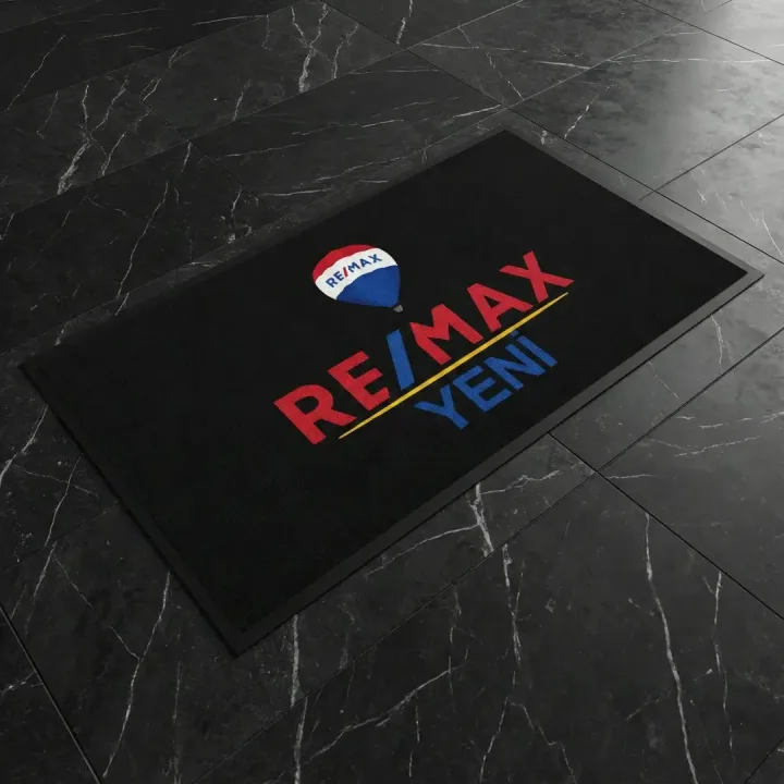 REMAX Yeni Emlak Ve Inşaat Ofisi Logolu Paspas 100 x 175 cm
