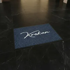 Krokan cafe logolu paspas örneği 70 x 100 cm