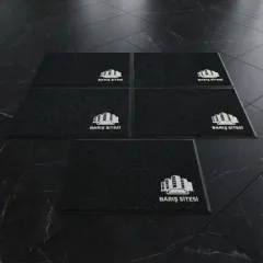 Site Logolu Paspas | Barış Sitesi 5'li Set 70x100