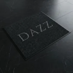 Dazz cafe logolu paspas örneği 100 x 120 cm