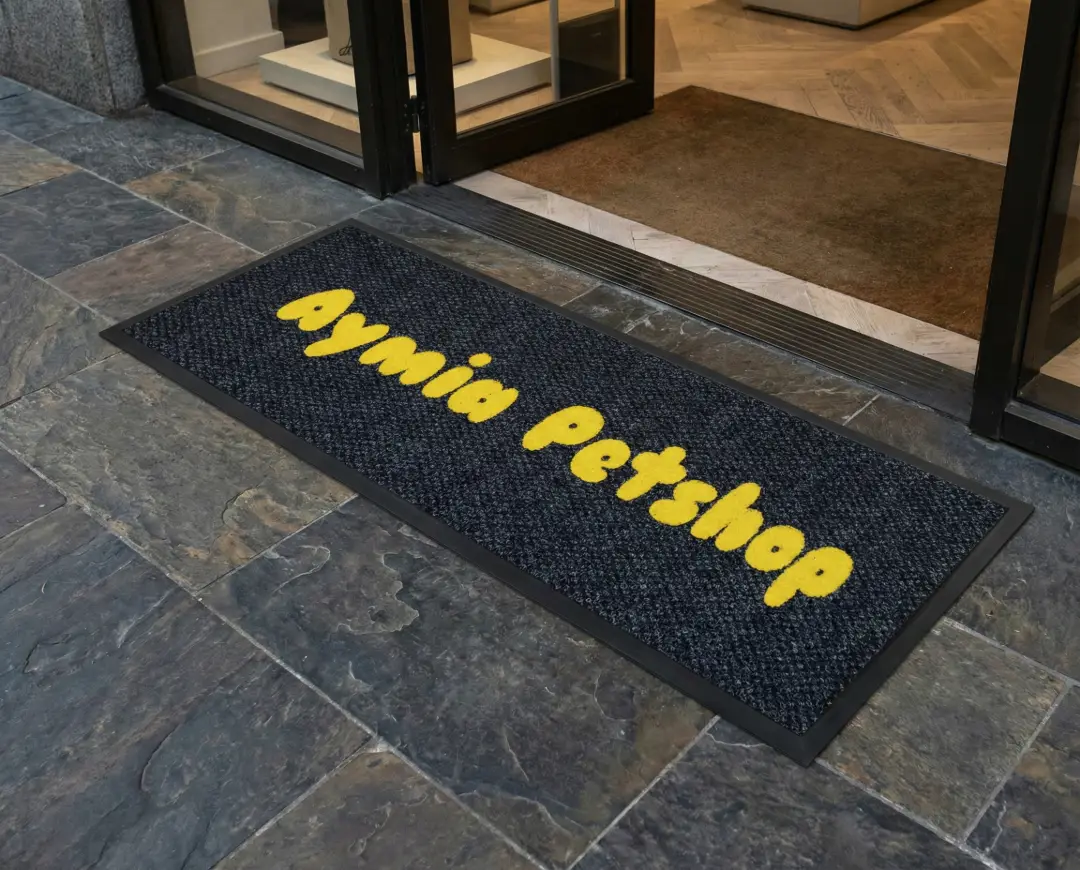 Aymia Petshop Petshop Logolu Paspas 36 x 129 cm