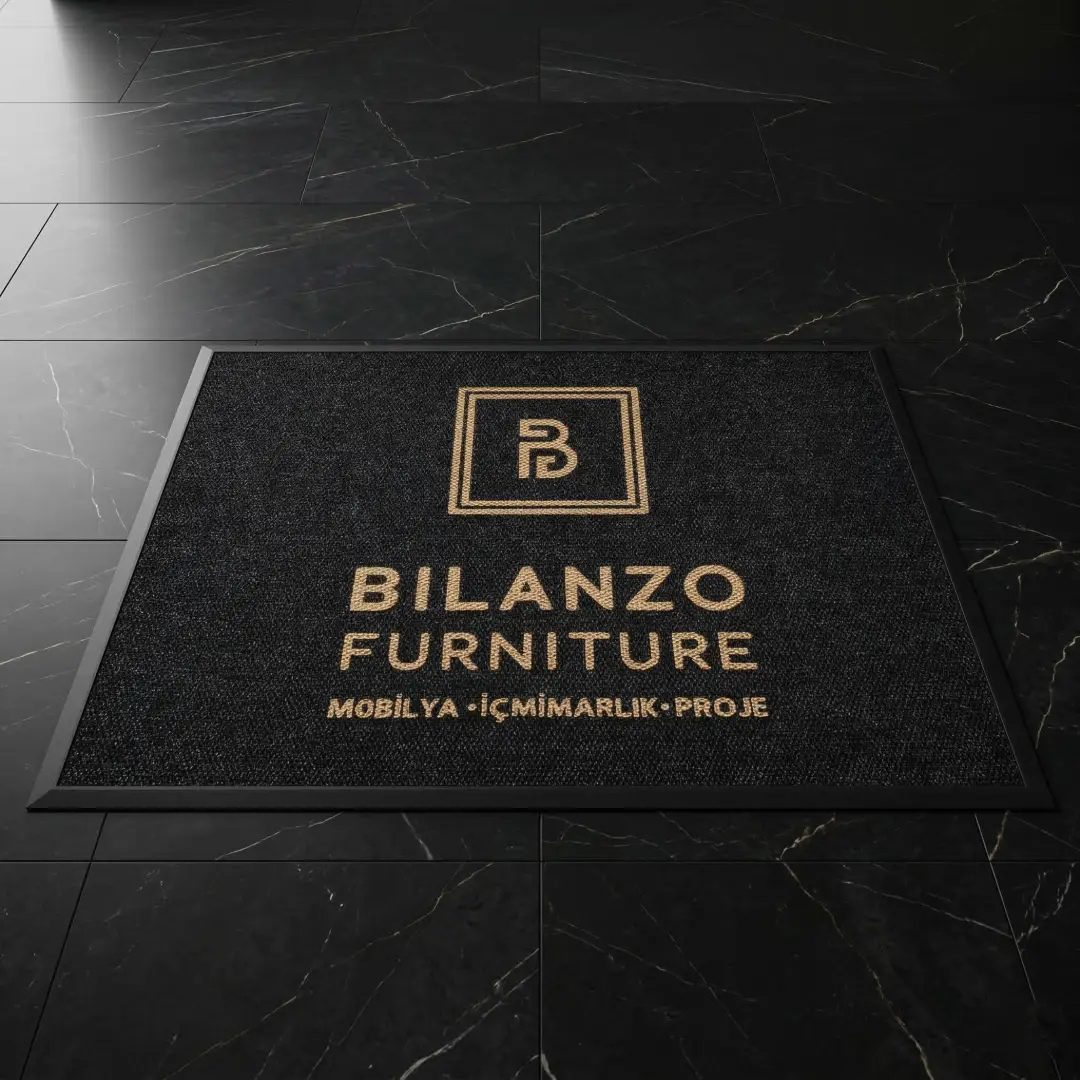Bilanzo Mobilya Mağaza Logolu Paspas 119 x 155 cm