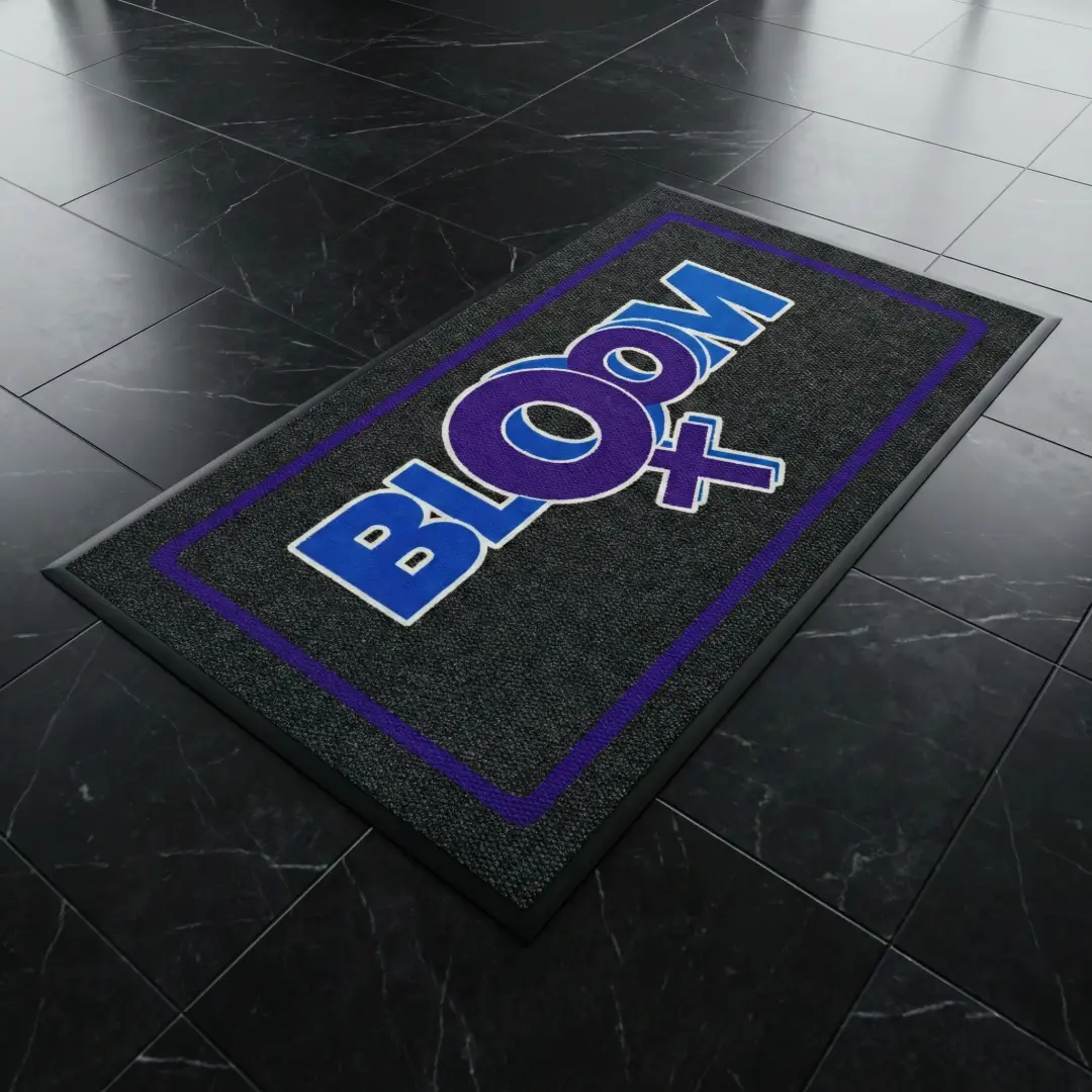 Bloom Studio Spor Salonu Logolu Paspas 100 x 180 cm