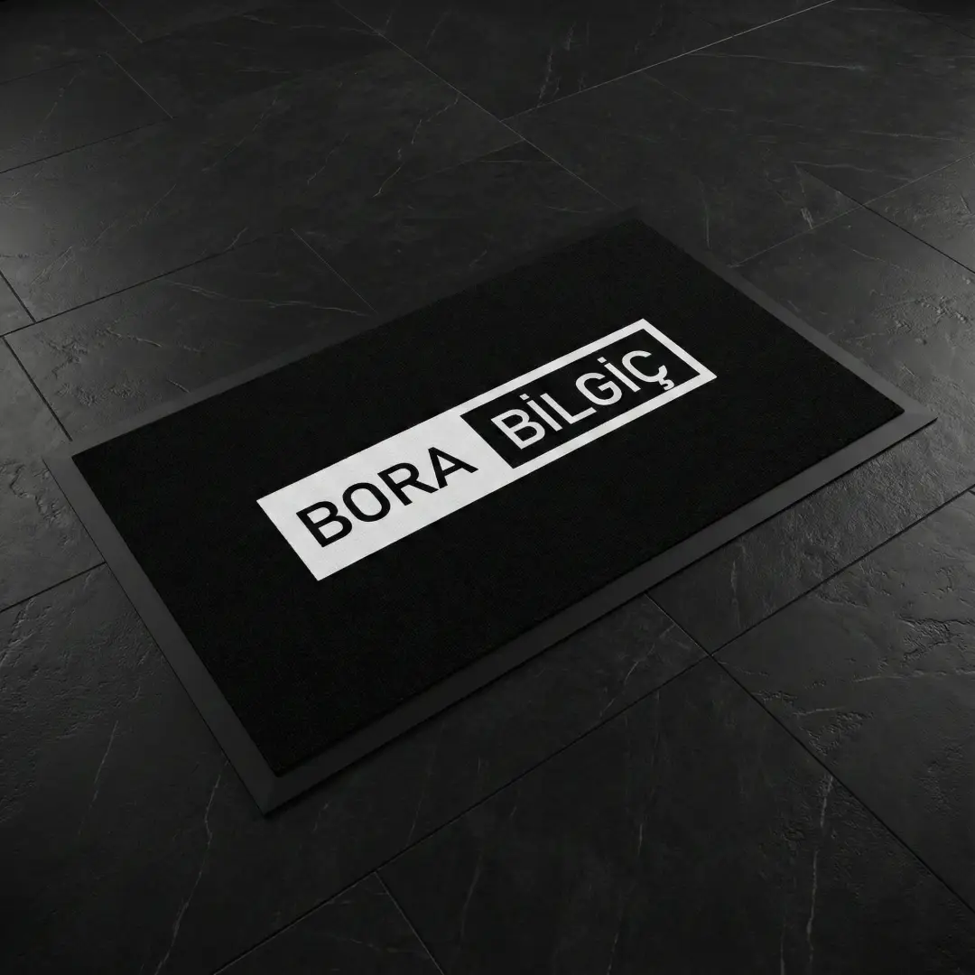 Bora Bilgiç Ofis Logolu Paspas 50 x 86 cm