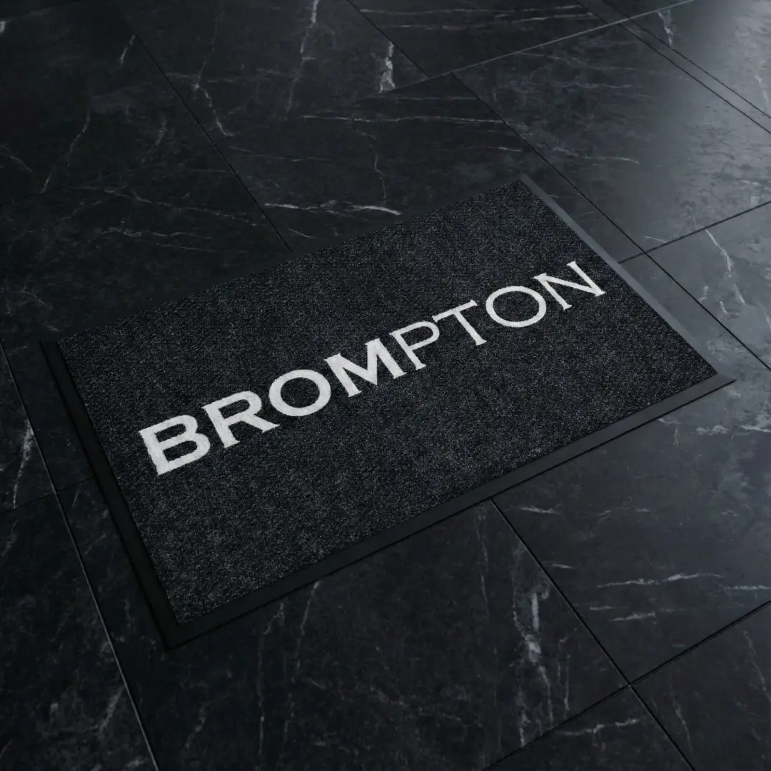 Brompton Coffee Bakery Cafe Logolu Paspas 60 x 90 cm