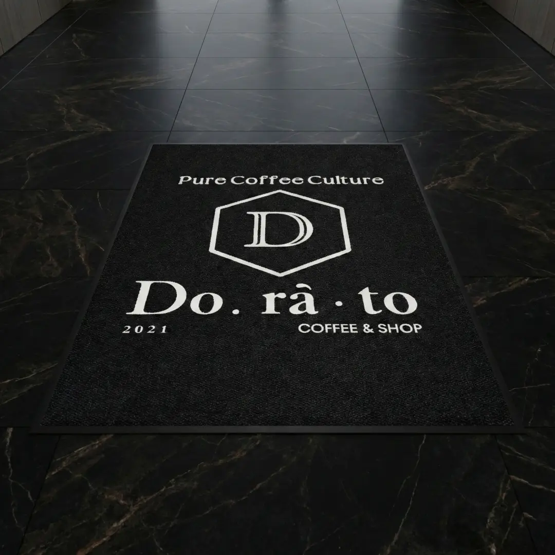 Dorato Coffee Cafe Logolu Paspas 150 x 200 cm