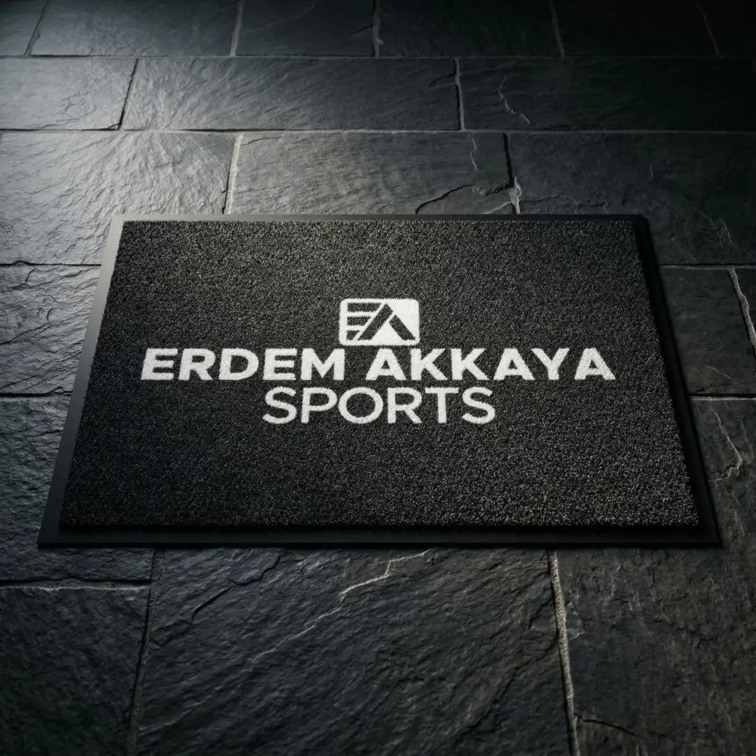 Erdem Akkaya Sports Spor Salonu Logolu Paspas 60 x 100 cm