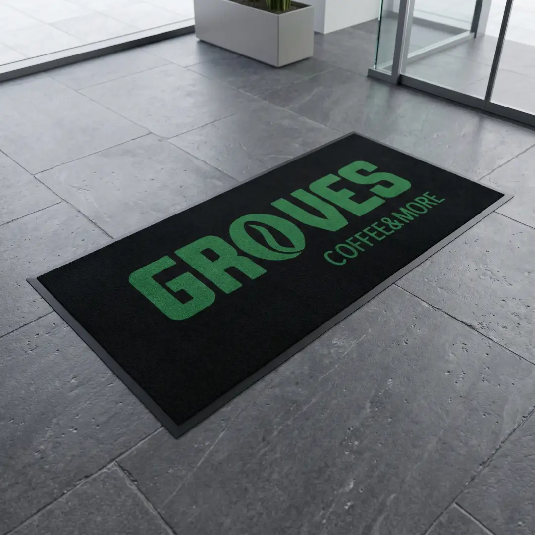 Groves Coffe & More Cafe Logolu Paspas 60 x 120 cm