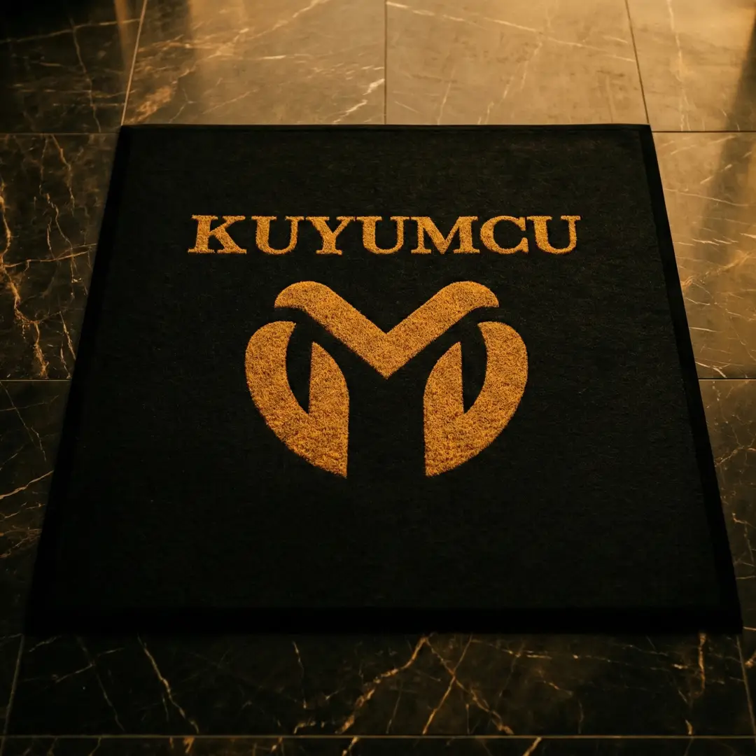 Kuyumcu Mehmet Kuyumcu Logolu Paspas 70 x 100 cm
