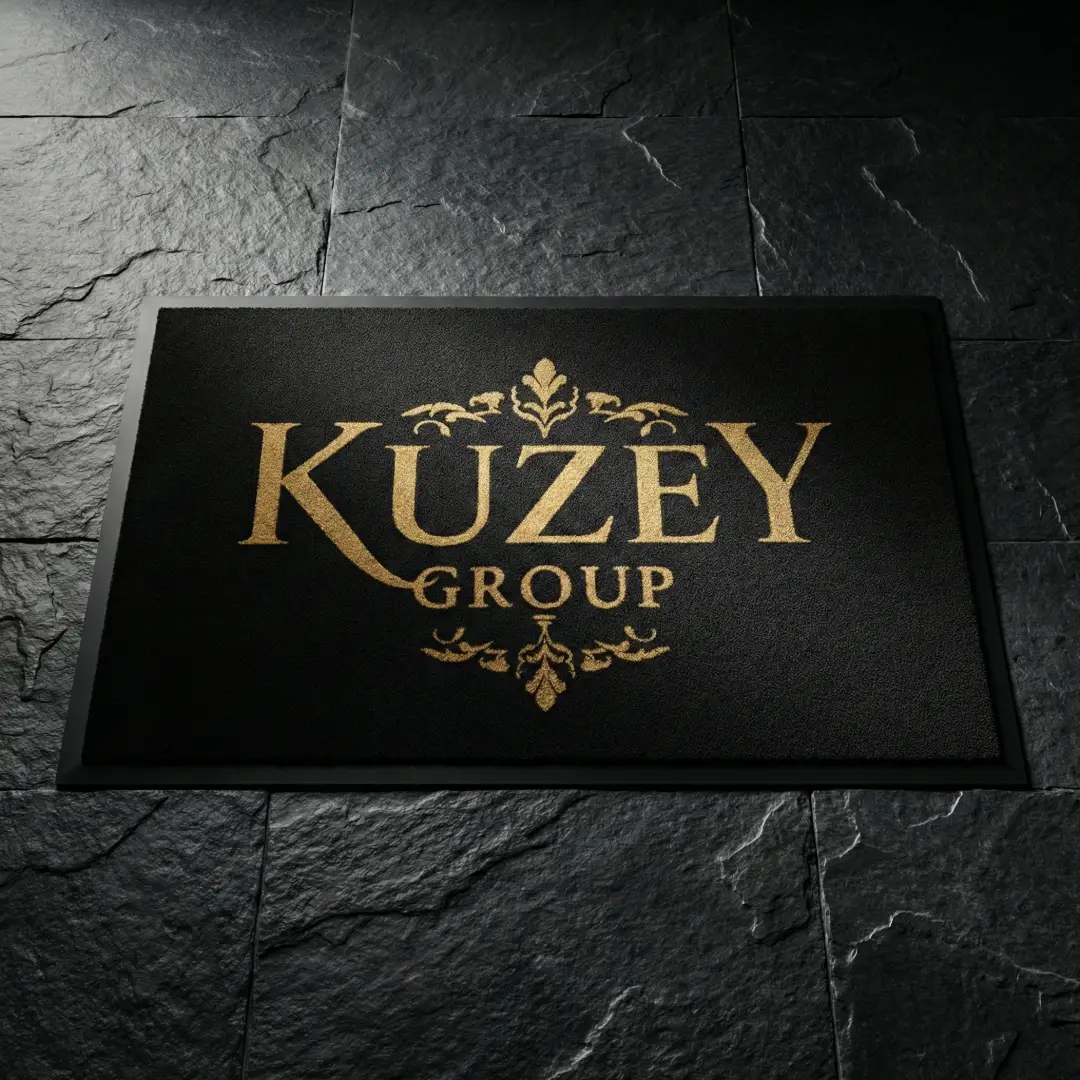 Kuzey Group Emlak Ve İnşaat Ofisi Logolu Paspas 60 x 90 cm