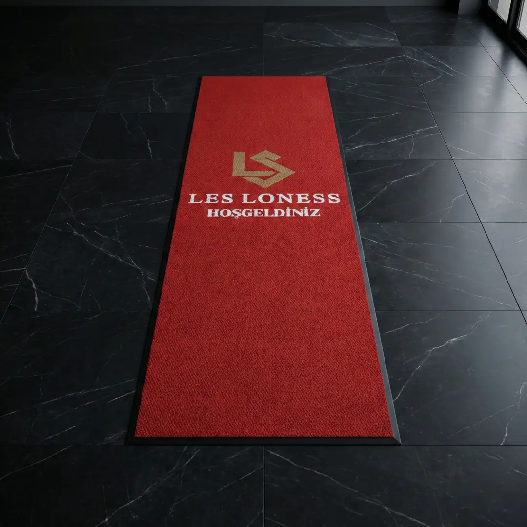 Les Loness Cafe Logolu Paspas 80 x 270 cm