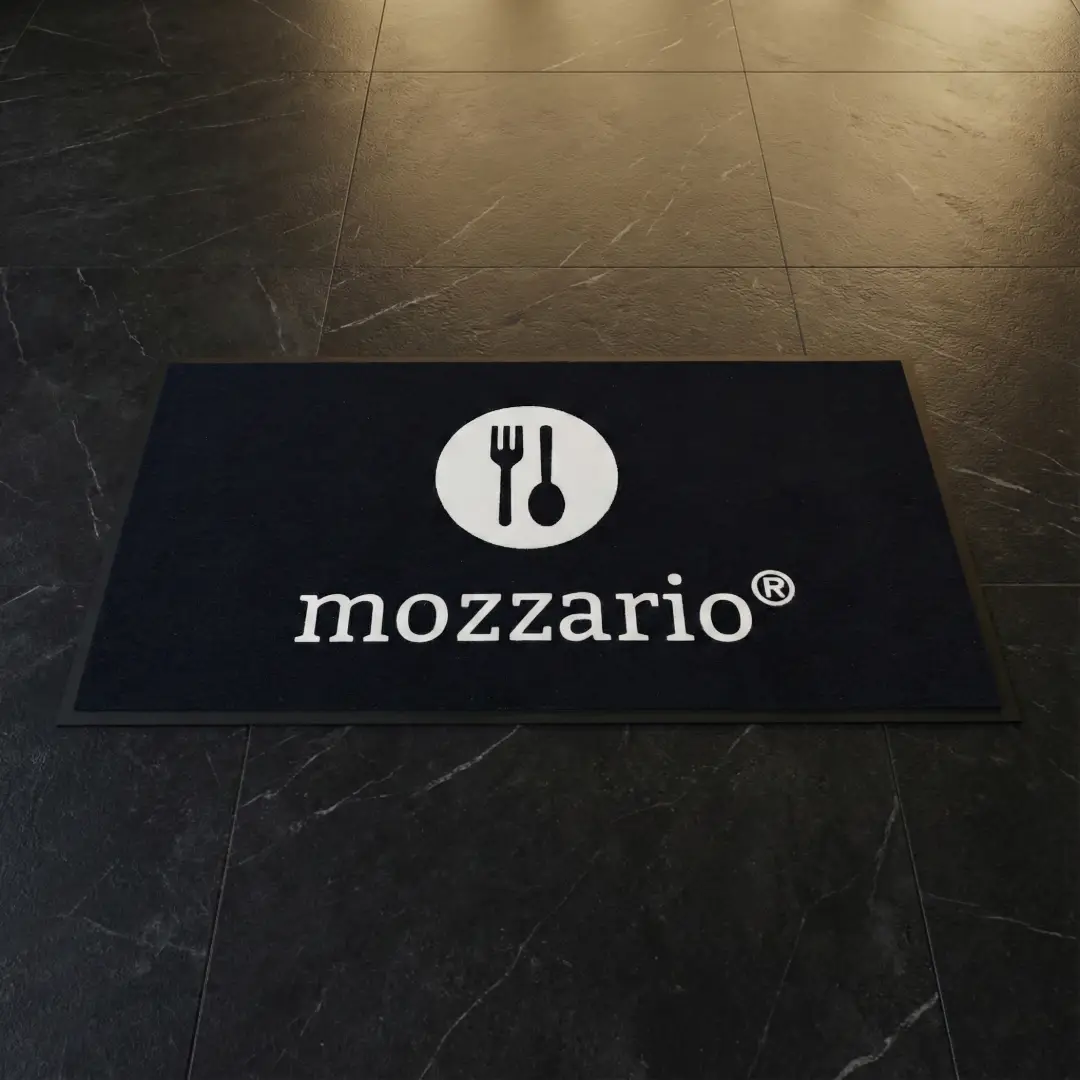 Mozzario Restoran Logolu Paspas 80 x 150 cm