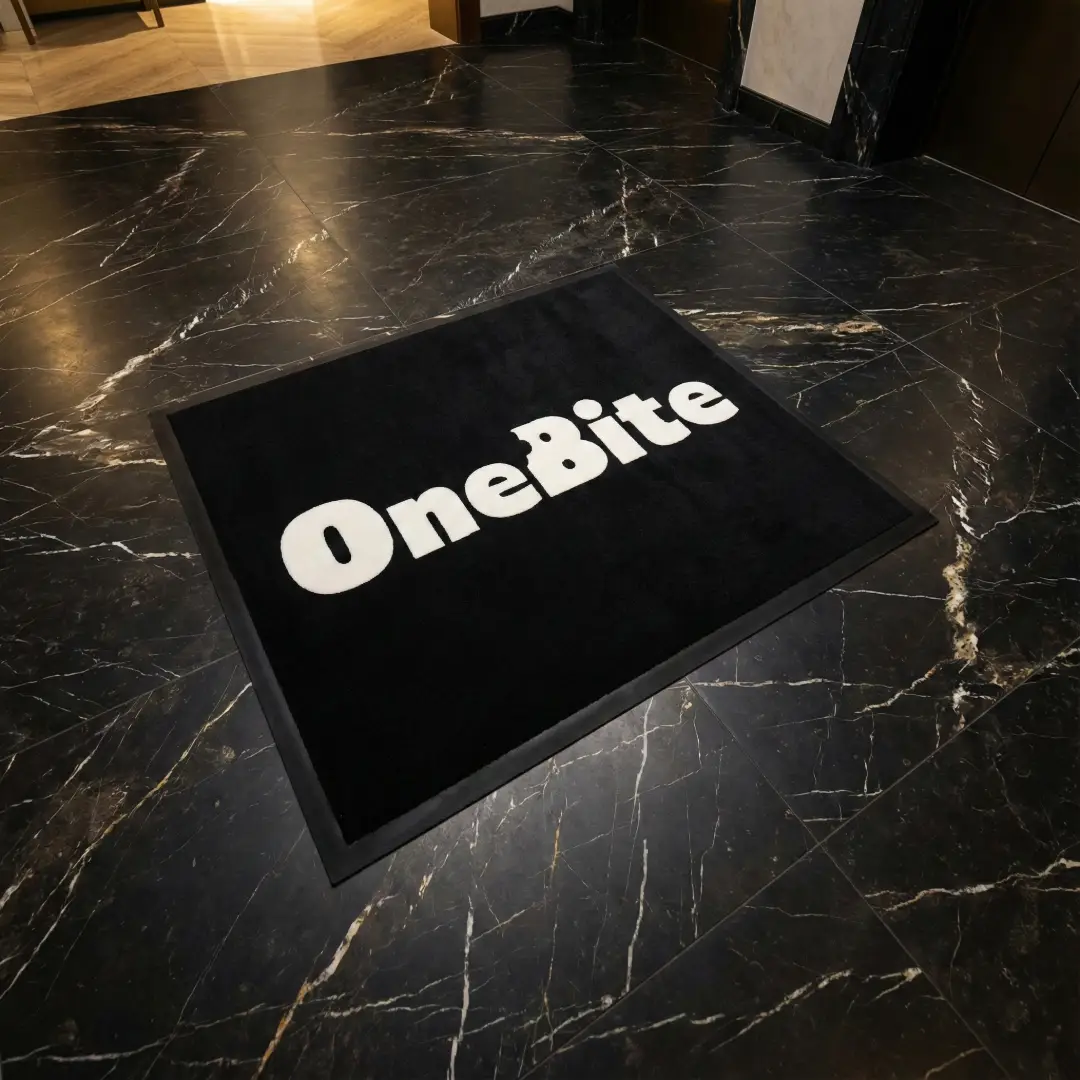 One Bite Restoran Logolu Paspas 80 x 90 cm
