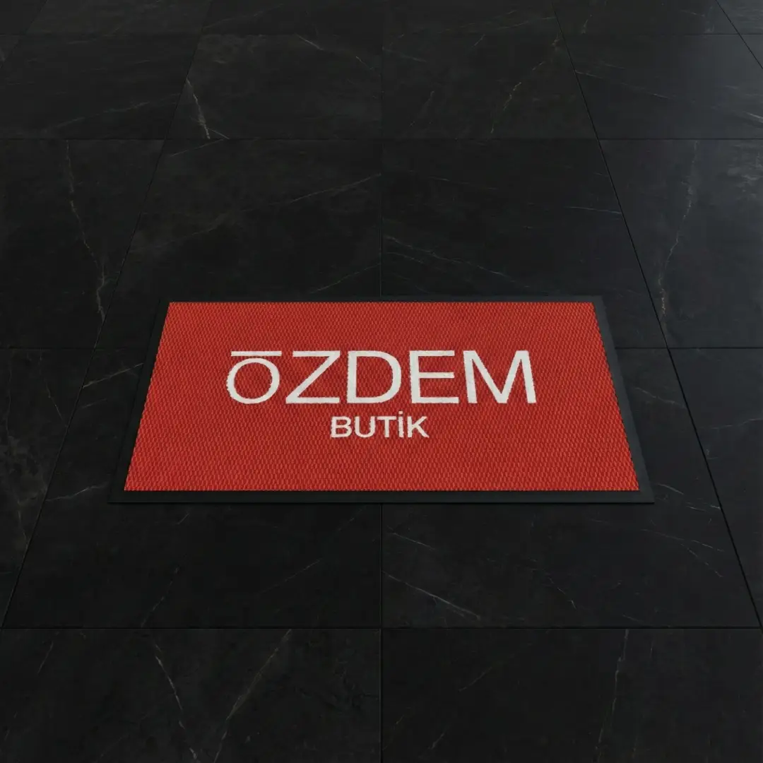 Özdem Butik Logolu Paspas 40 x 85 cm