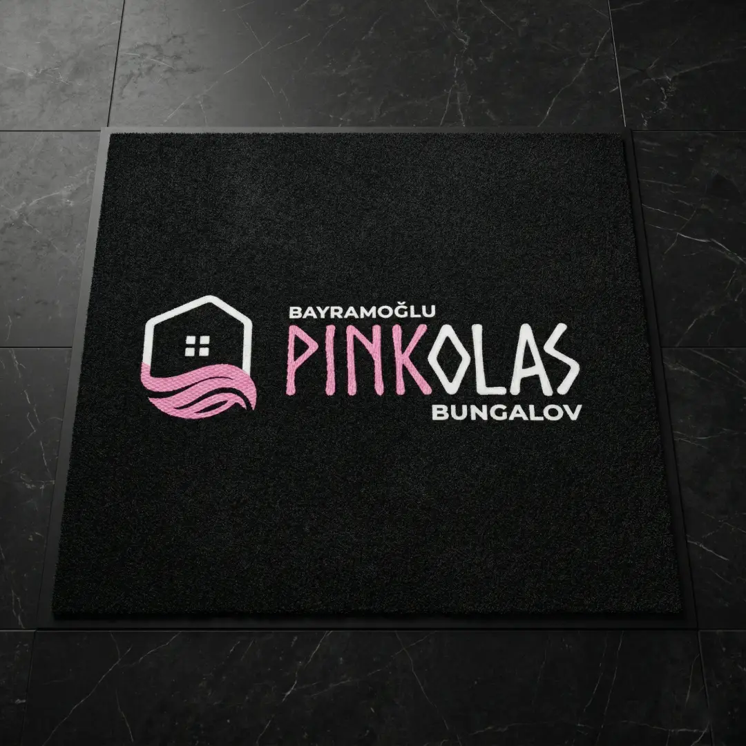 Pinkolas Otel Logolu Paspas 130 x 130 cm