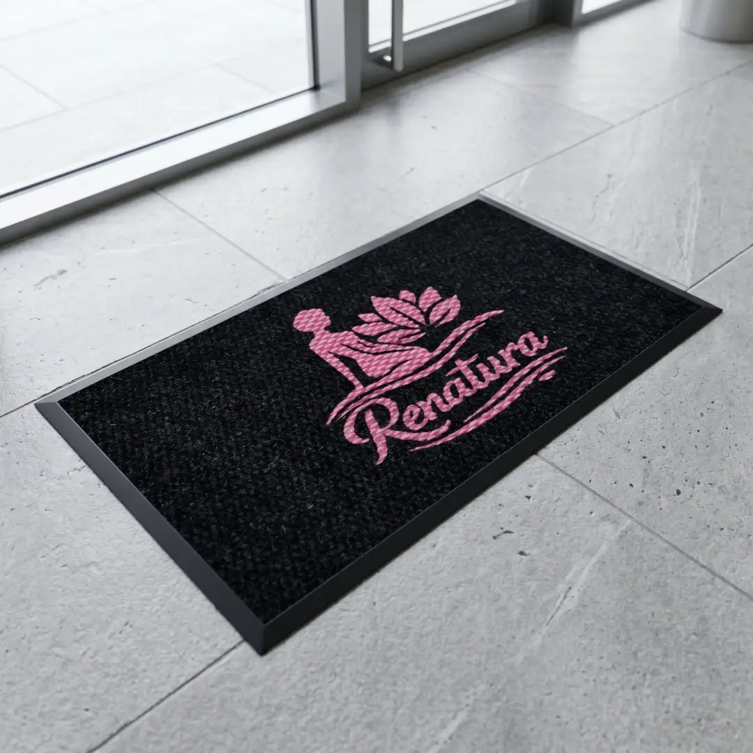 Renatura Pilates Salonu Logolu Paspas 40 x 70 cm