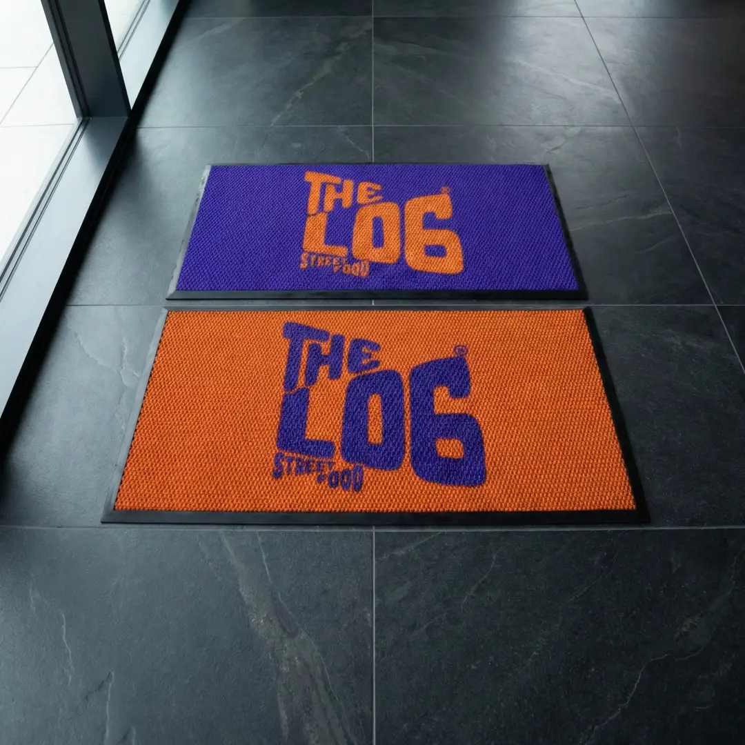 The LOG Street Food Restoran Logolu Paspas Seti 50 x 90 cm (2 adet)