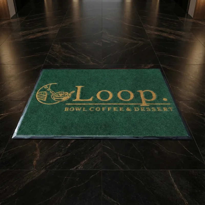 Tasarım Logolu Paspas | Loop. Bowl Coffee & Dessert 70x100