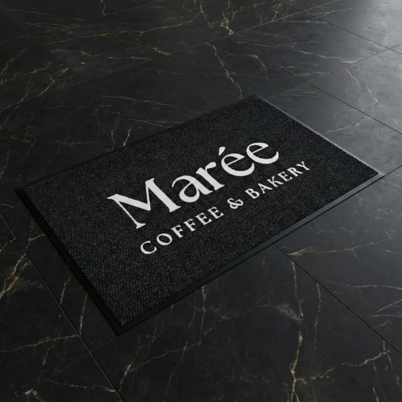 Özel Üretim Logolu Paspas | Maree Coffee & Bakery 70x120