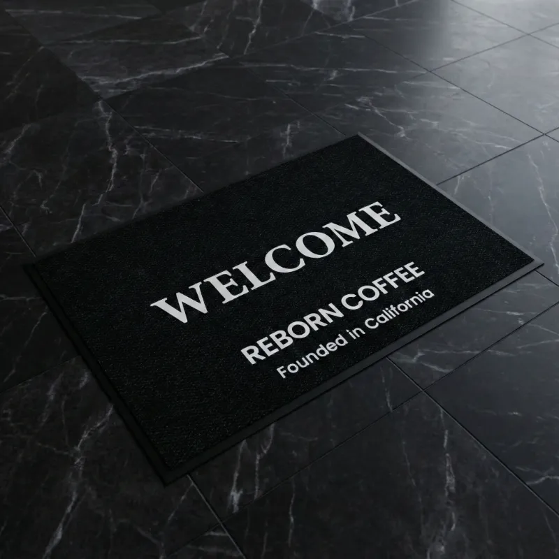 Premium Kafe Logolu Paspas | Reborn Coffee 80x120